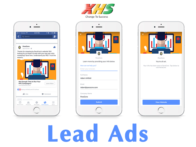 hình thức quảng cáo facebook